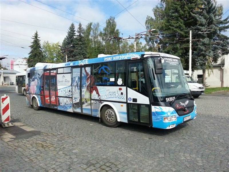 Elektrobus v Mariánských Lázních. 