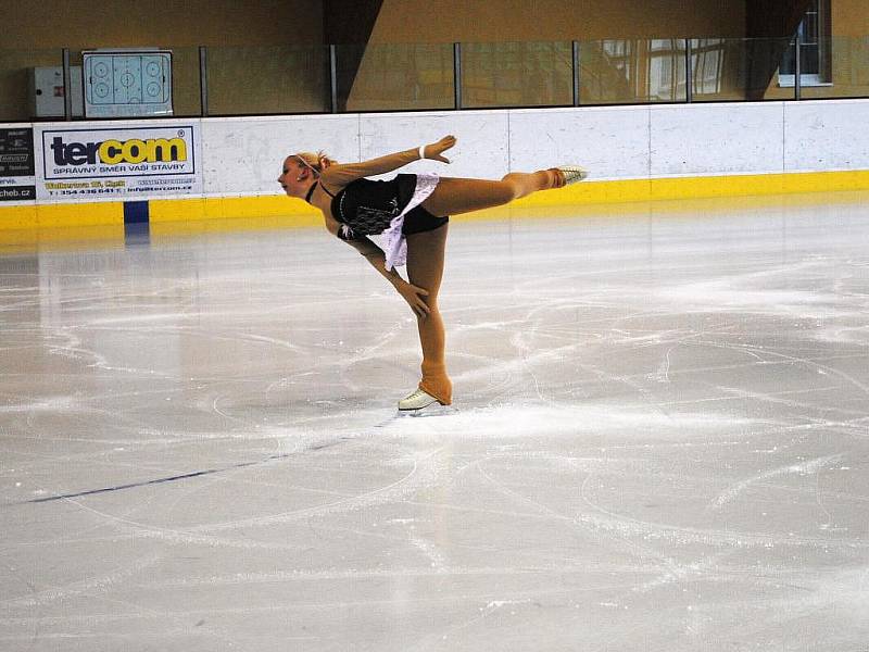 Na chebském zimním stadionu se uskutečnila krasobruslařská soutěž Chebský Špalíček