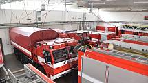 V sobotu 21. května si zájemci mohli prohlédnout zbrusu nové garáže pro hasičskou techniku.