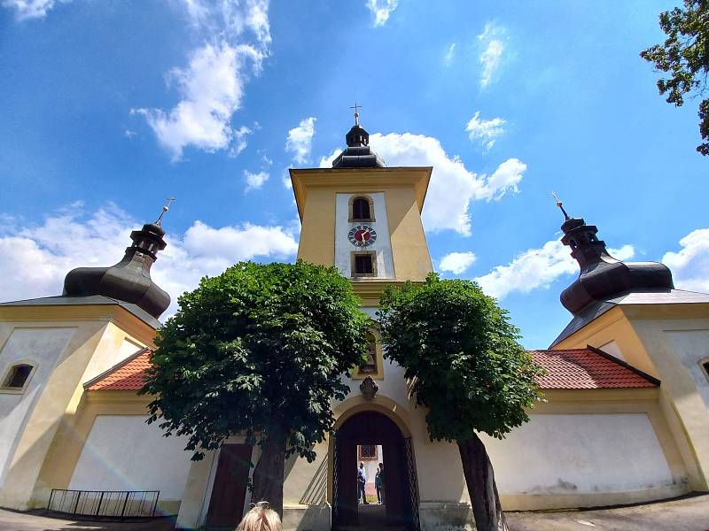 Poutní kostel Maria Loreto patří k nejhezčím v Karlovarském kraji.