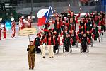 MIROSLAV HRBEK Z CHEBU na paralympijském turnaji v zápase s Koreou.   