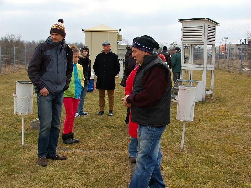 Meteorologická stanice v Chebu se o víkendu otevřela pro veřejnost. 