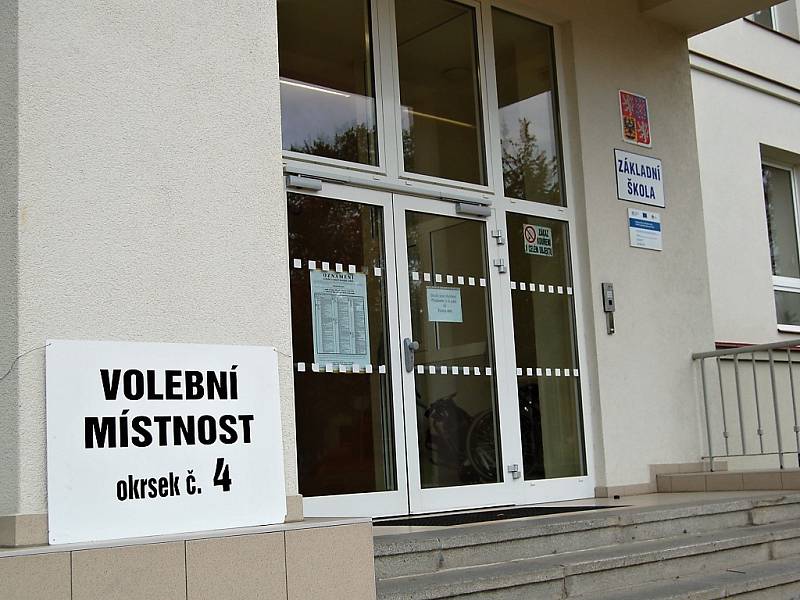 Čtvrtý volební okrsek ve Františkových Lázních je tradičně umístěn v místní základní škole. 