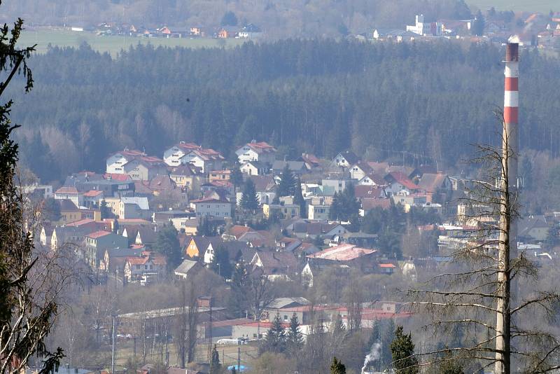 Rozhledna Hamelika a výhledy na lázeňské město.