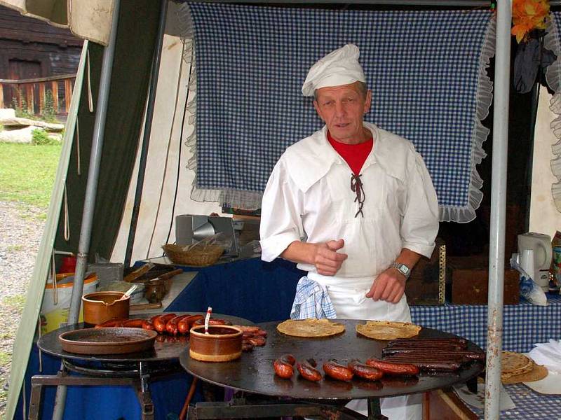 Na eebergu se dala ochutnat řada staročeských pochoutek