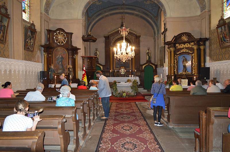 Oslava výročí kostela a setkání rodáků v Milíkově.
