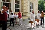 Cvičení mariánskolázeňských hasičů v hotelu Grand Spa Hotel Marienbad