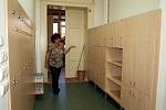 Zrekonstruované prostory chebské knihovny. 