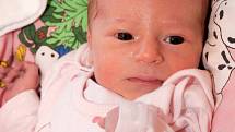 VALENTINA FILINGEROVÁ přišla na svět v úterý 3. listopadu v 11.55 hodin. Při narození vážila 2 760 gramů a měřila 49 centimetrů. Maminka Monika a tatínek Patrik se těší z malé Valentinky doma v Chebu.