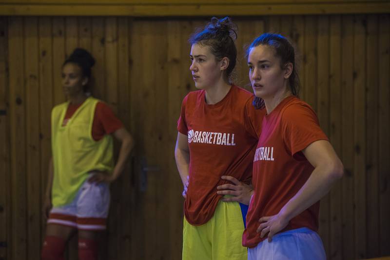 Kemp českých basketbalistek v Mariánských Lázních