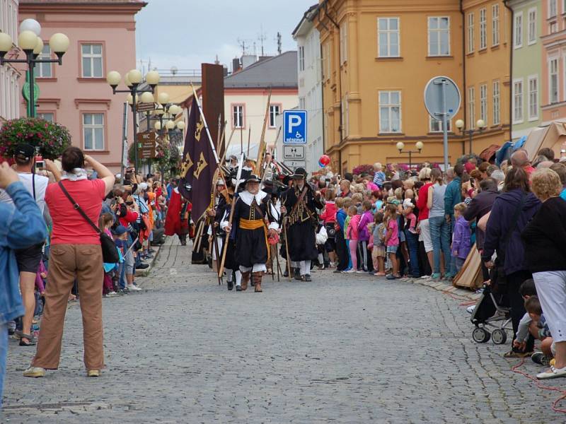 Valdštejnské slavnosti v Chebu 2015.   