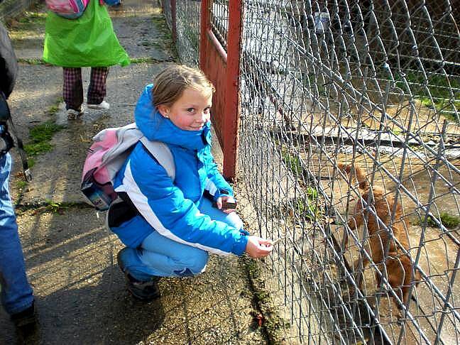 DĚTI SE BĚHEM VÝLETU do útulku v Hraničné ani chvilku nenudily. 