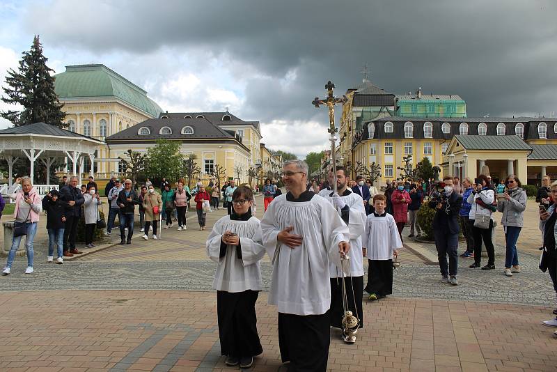 Zahájení lázeňské sezony ve Františkových Lázních.