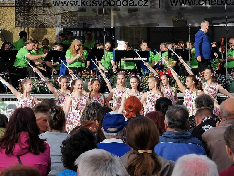 Mezinárodní festival dechových orchestrů se v Chebu konal po čtyřech letech.