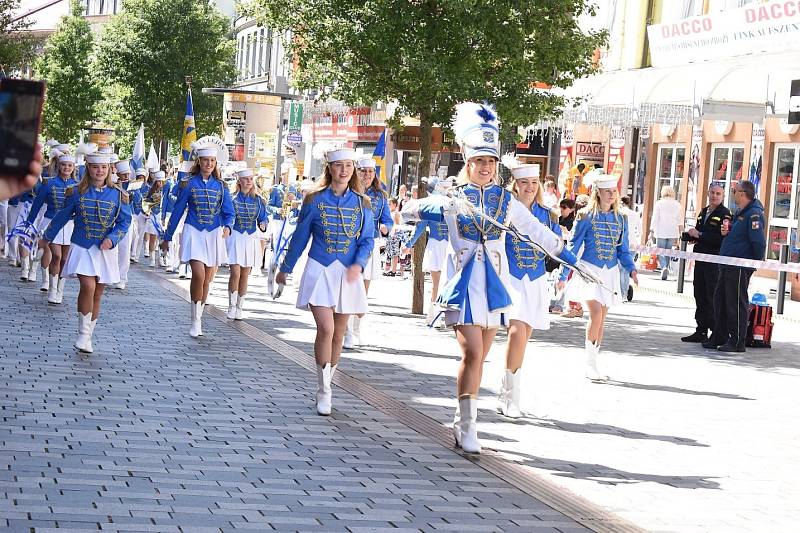 Mezinárodní festival dechových orchestrů se v Chebu konal po čtyřech letech.