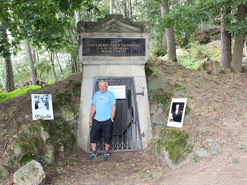 Během sobotního odpoledne se mohli lidé výjimečně podívat do útrob nové štoly pod vyhaslou Komorní hůrkou.