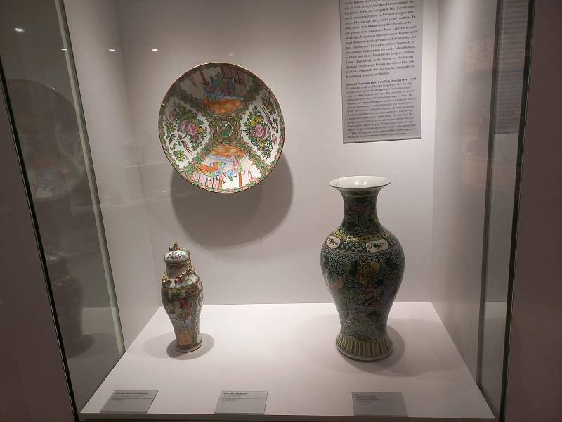Expozice keramiky byla k vidění o víkendu v německém Hohenbergu.