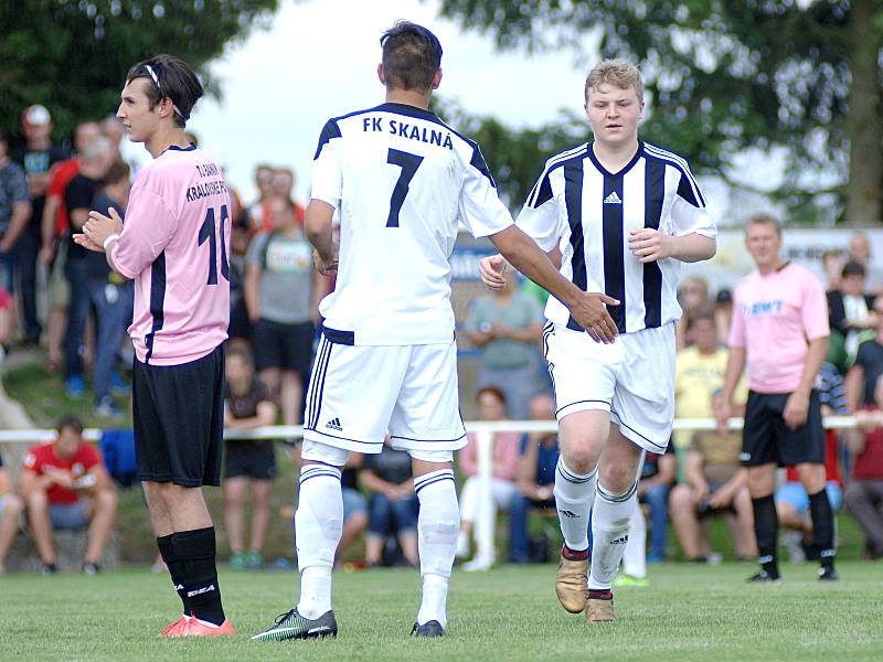 Pavel Nedvěd odehrál mistrovské utkání I.B třídy ve Skalné.