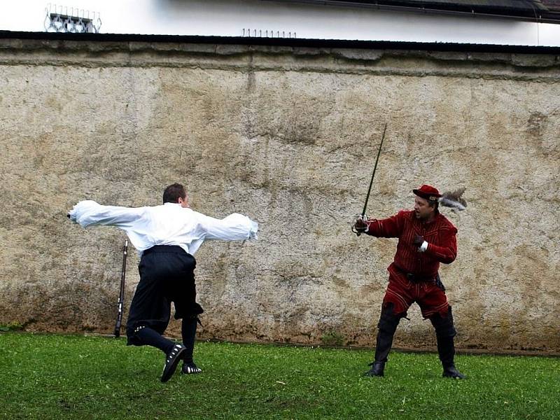 Na Seebergu připravili opět pracovníci františkolázeňského muzea historický jarmark.