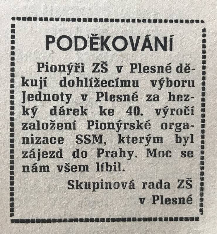 Co noviny psaly před 30 lety? Hraničář z 3. května 1989.