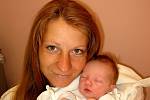 BARUNKA JUNGOVÁ z Mariánských Lázní se narodila v plzeňské porodnici 10. července v 14.51 hodin. Měřila 50 centimetrů a vážila 3,23 kilogramu