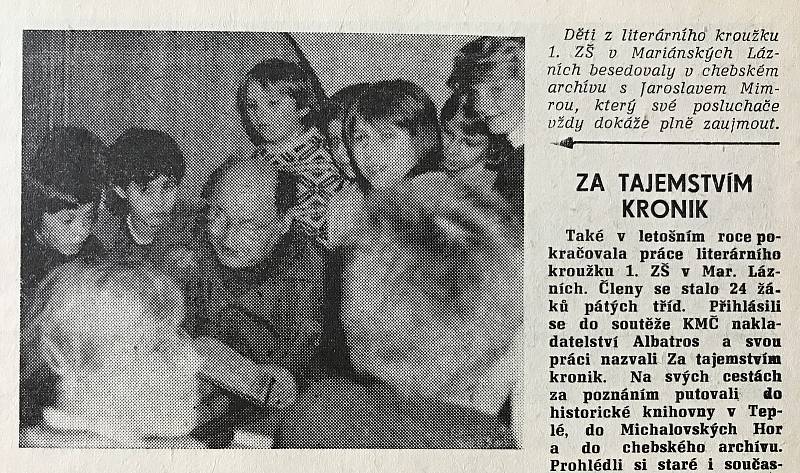 Chebský Hraničář z 27. června 1989.