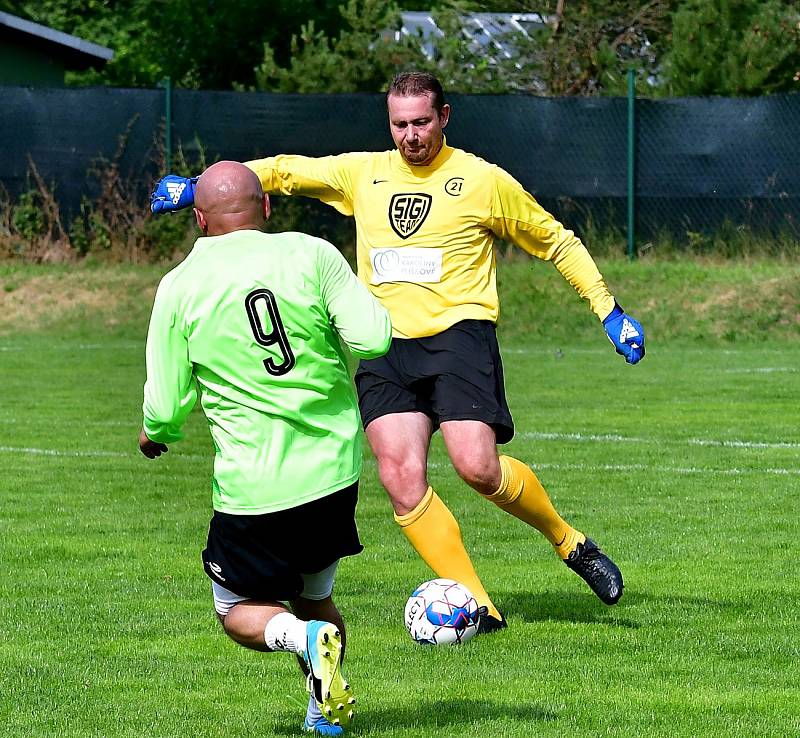 Sigi team v benefičním utkání pokořil Potůčky v poměru 10:4.