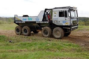 V Trstěnicích na Mariánskolázeňsku se jel Rallye Truck trial
