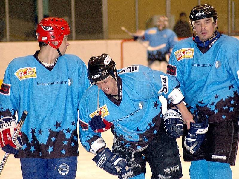 Hokejové utkání HC Cheb 2001 - HC Vřesová