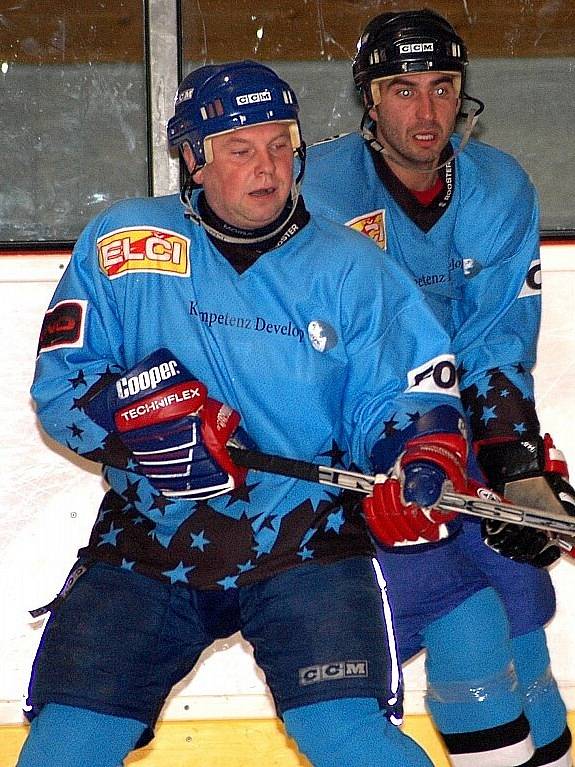 Hokejové utkání HC Cheb 2001 - HC Vřesová