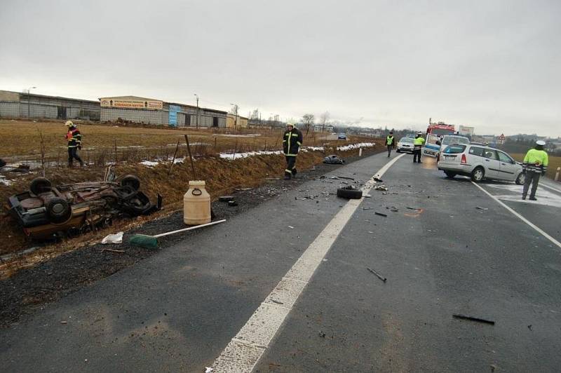 Tragická dopravní nehoda u Brodu nad Tichou, ke které došlo v pátek 27. února