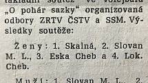 Chebský Hraničář ze 16. května 1989