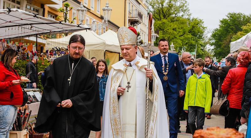 Ze zahájení lázeňské sezony v roce 2019.