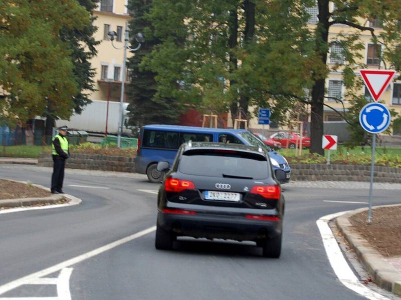 Slavnostní otevření rekonstruovaného průtahu Aší