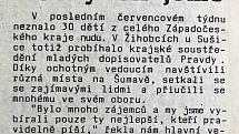 Chebský Hraničář z 15. srpna 1989.