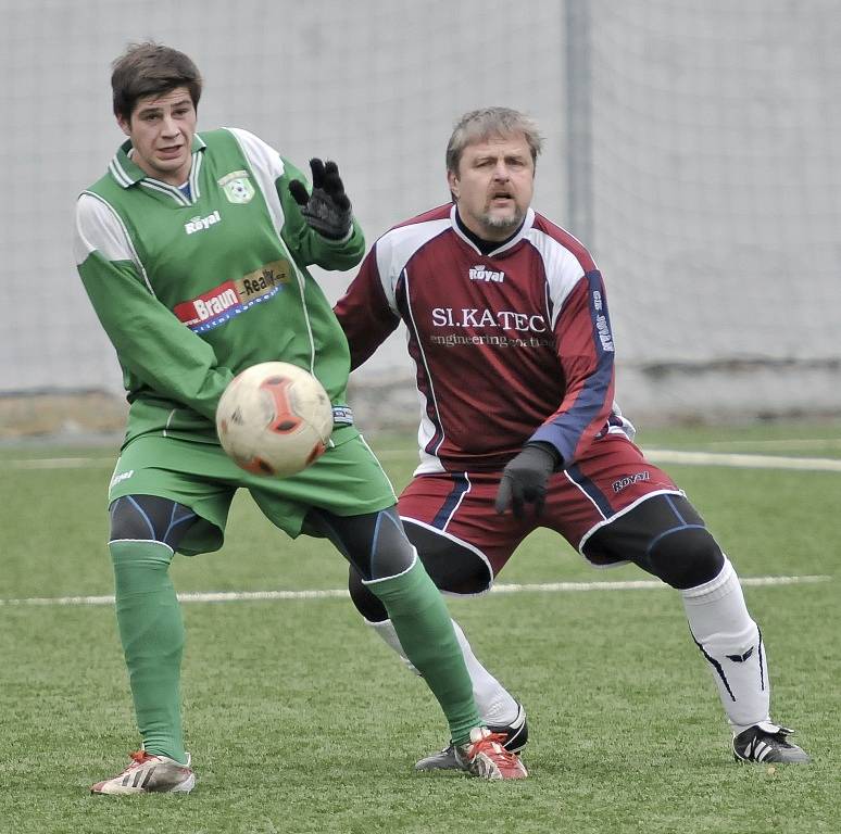 Zimní fotbalový turnaj v Chebu  pokračoval dalším kolem