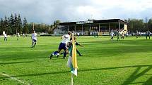 V KRAJSKÉM PŘEBORU mužů v kopané  prohrály doma Františkovy Lázně s  Citicemi. (Fr.  Lázně - Citice 1:2). 