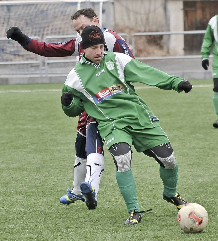 Zimní fotbalový turnaj v Chebu  pokračoval dalším kolem