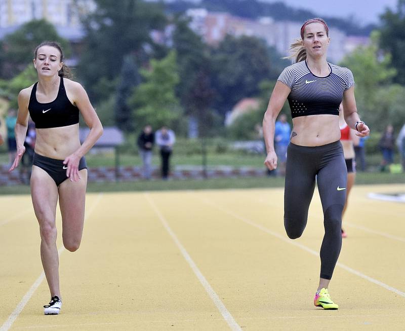 Velká cena Chebu v atletice přinesla na zlaté dráze opět skvělé výkony