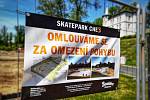 Na levém břehu Krajinky v Chebu roste jeden z nejmodernějších skateparků v České republice.