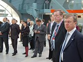 Návštěva ministrů pro místní rozvoj EU v Karlových Varech na letišti