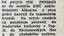 Chebský Hraničář z 27. června 1989.