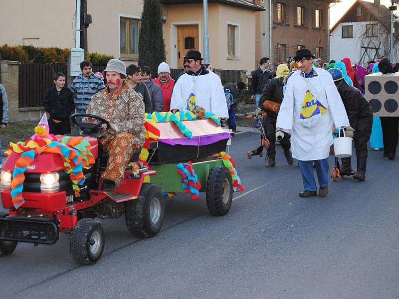 Masopustní průvod ve Skalné patří mezi nejvyhledávanější a nejoblíbenější.