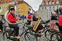 Mezinárodní festival dechových orchestrů se v Chebu konal po čtyřech letech.