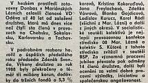 Chebský Hraničář ze 16. května 1989