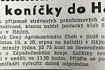 Chebský Hraničář z 15. srpna 1989.