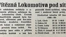 Chebský Hraničář z 27. června 1989.