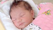 VANESA GÁBOROVÁ se narodila v chebské porodnici v pondělí 13. května ve 20.45 hodin. Při narození vážila 3 350 gramů a měřila 49 centimetrů. Doma v Plané se z malé Vanesky těší sourozenci, maminka Světlana a tatínek Tibor.