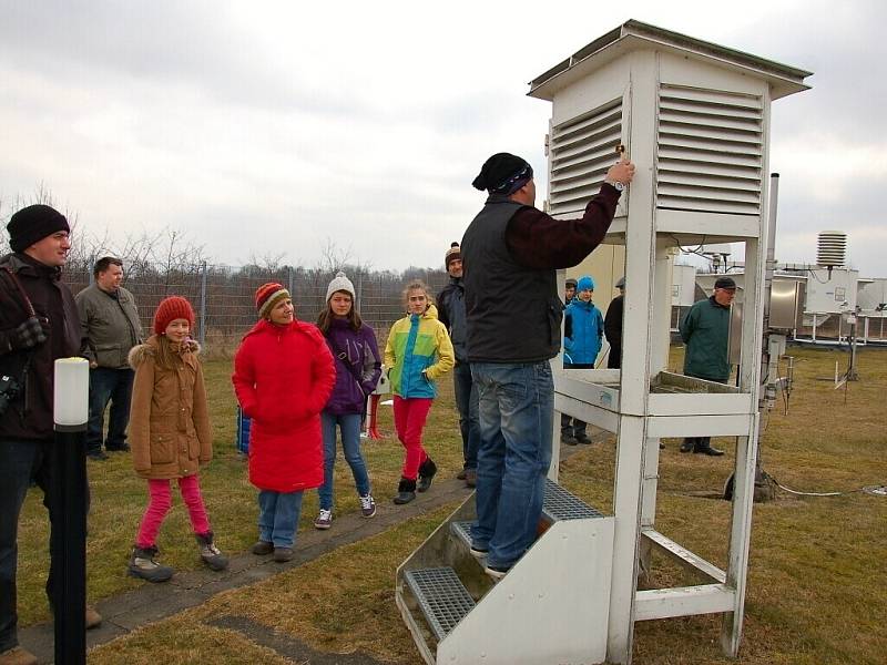 Meteorologická stanice v Chebu se o víkendu otevřela pro veřejnost. 