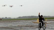 Na chebském letéckém dnu byly k vídění nejrůznější létající aparáty